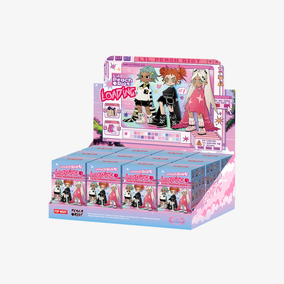 Lil Peach Riot Loading Series Blind Box - Yuka Monsters