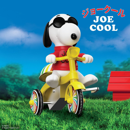 סופר סייקל | Peanuts - Joe Cool (Red w/ Yellow Trike)