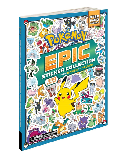 ספר מדבקות | Pokemon Epic Sticker Collection 3rd Edition