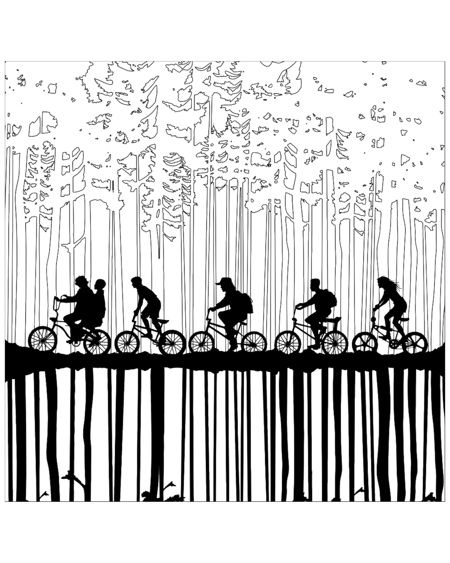 חוברת צביעה | Stranger Things: The Complete Coloring Book