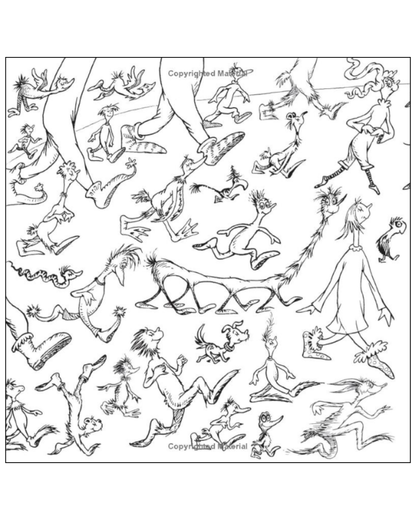 חוברת צביעה | The Dr. Seuss Coloring Book