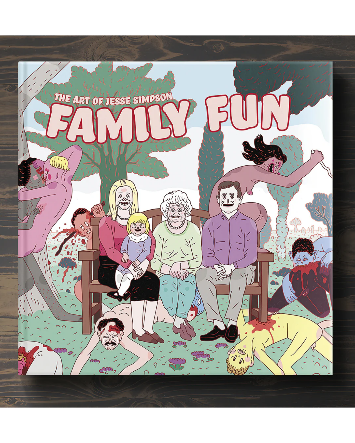 ספר אמנות | Family Fun: The Art of Jesse Simpson