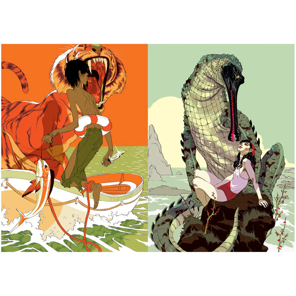 Tomer Hanuka: Unknown Pleasures - Yuka Monsters