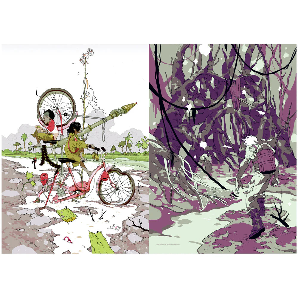 Tomer Hanuka: Unknown Pleasures - Yuka Monsters