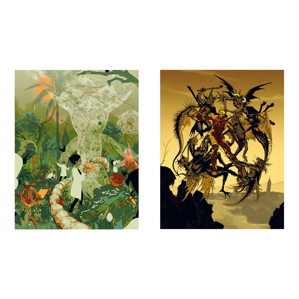 Tomer Hanuka: Unknown Pleasures - Yuka Monsters