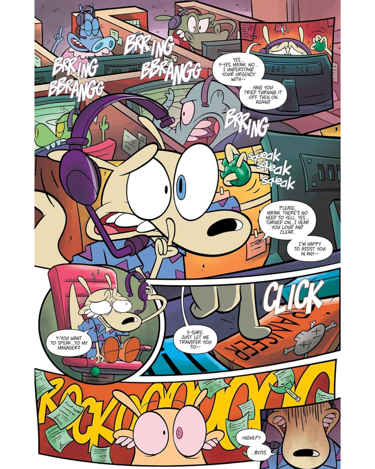 קומיקס | Rocko's Modern Life: ...And Afterlife