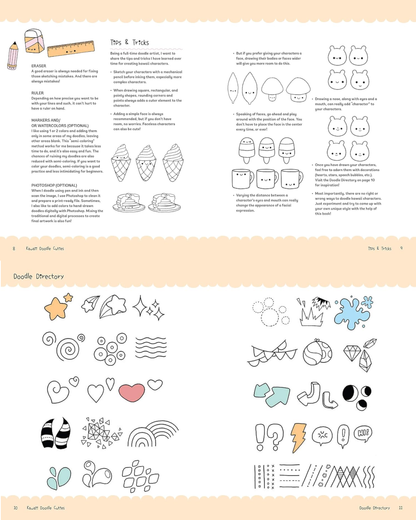 ספר הדרכה | Mini Kawaii Doodle Cuties