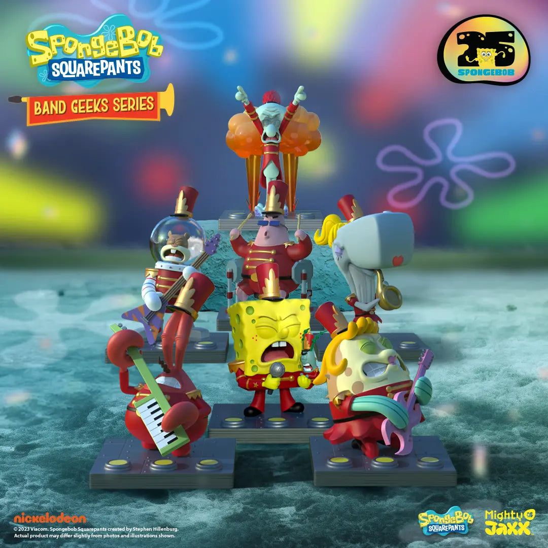 Kwistal: Spongebob Squarepants Band Geeks | Blind Box - Yuka Monsters