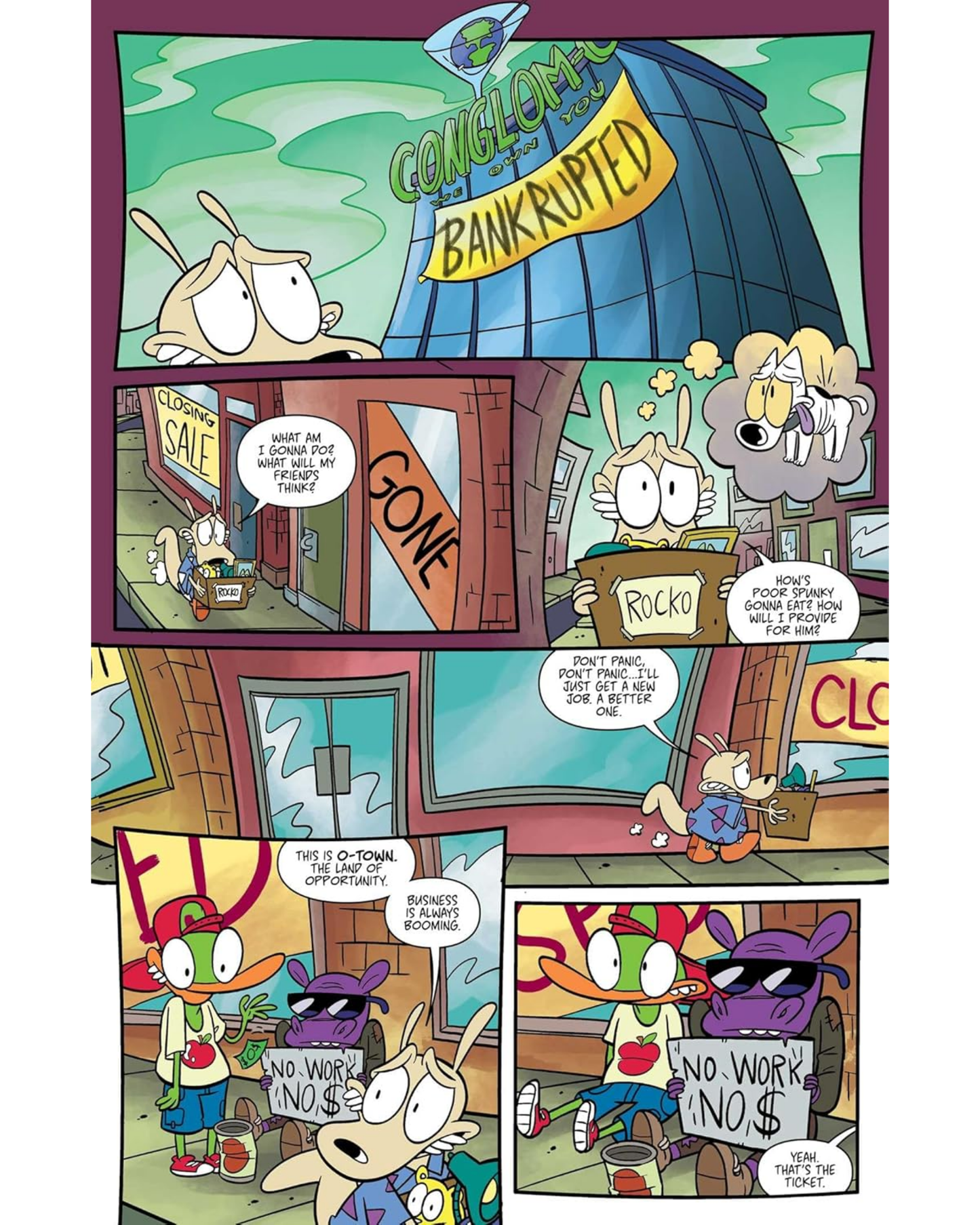 קומיקס | Rocko's Modern Life: ...And Afterlife
