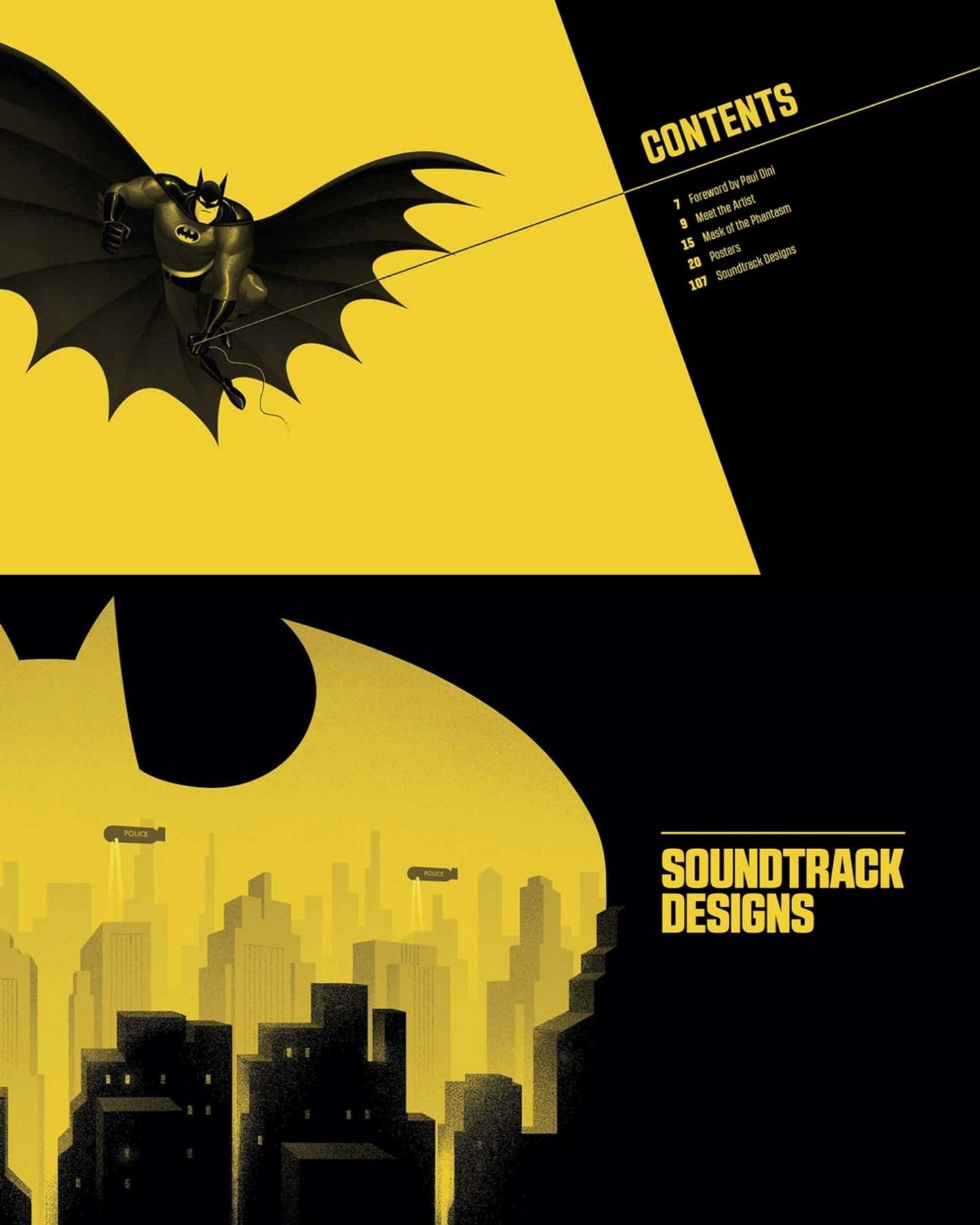 ספר אמנות | The Mondo Art of Batman: The Animated Series