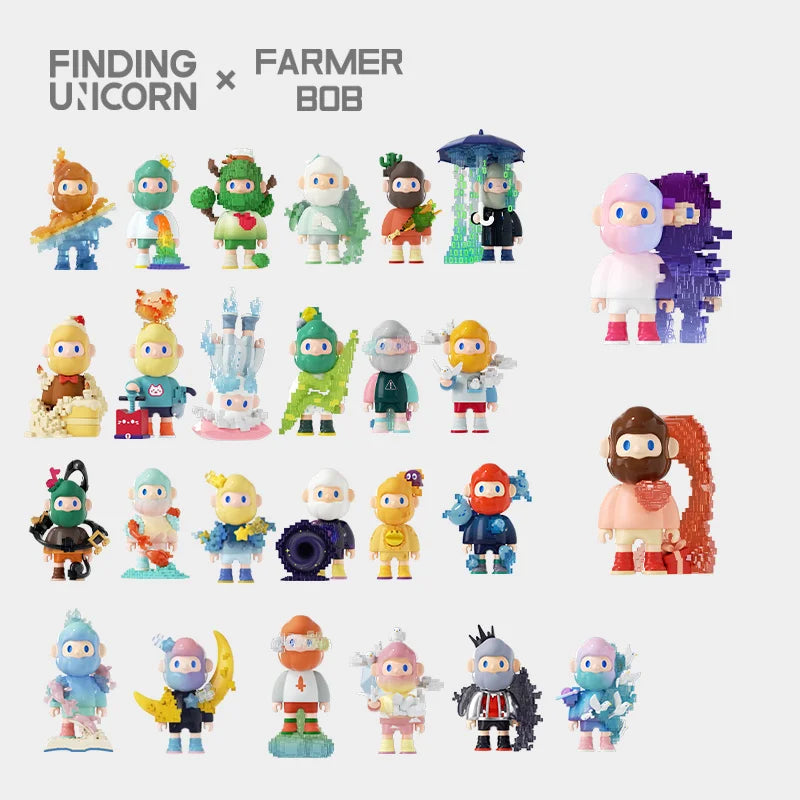 FARMER BOB Next Generation Pixel Universe Series Blind Box - Yuka Monsters