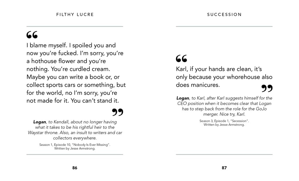 ספר כיס | Now F**k Off!: The Little Guide to Succession