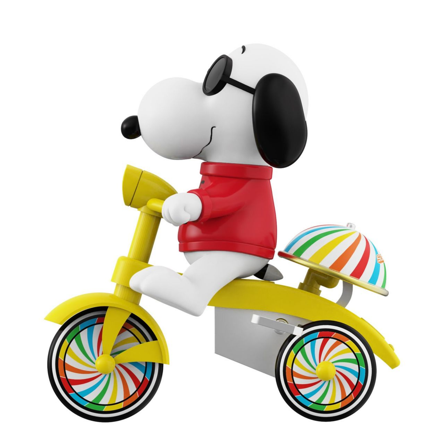 סופר סייקל | Peanuts - Joe Cool (Red w/ Yellow Trike)