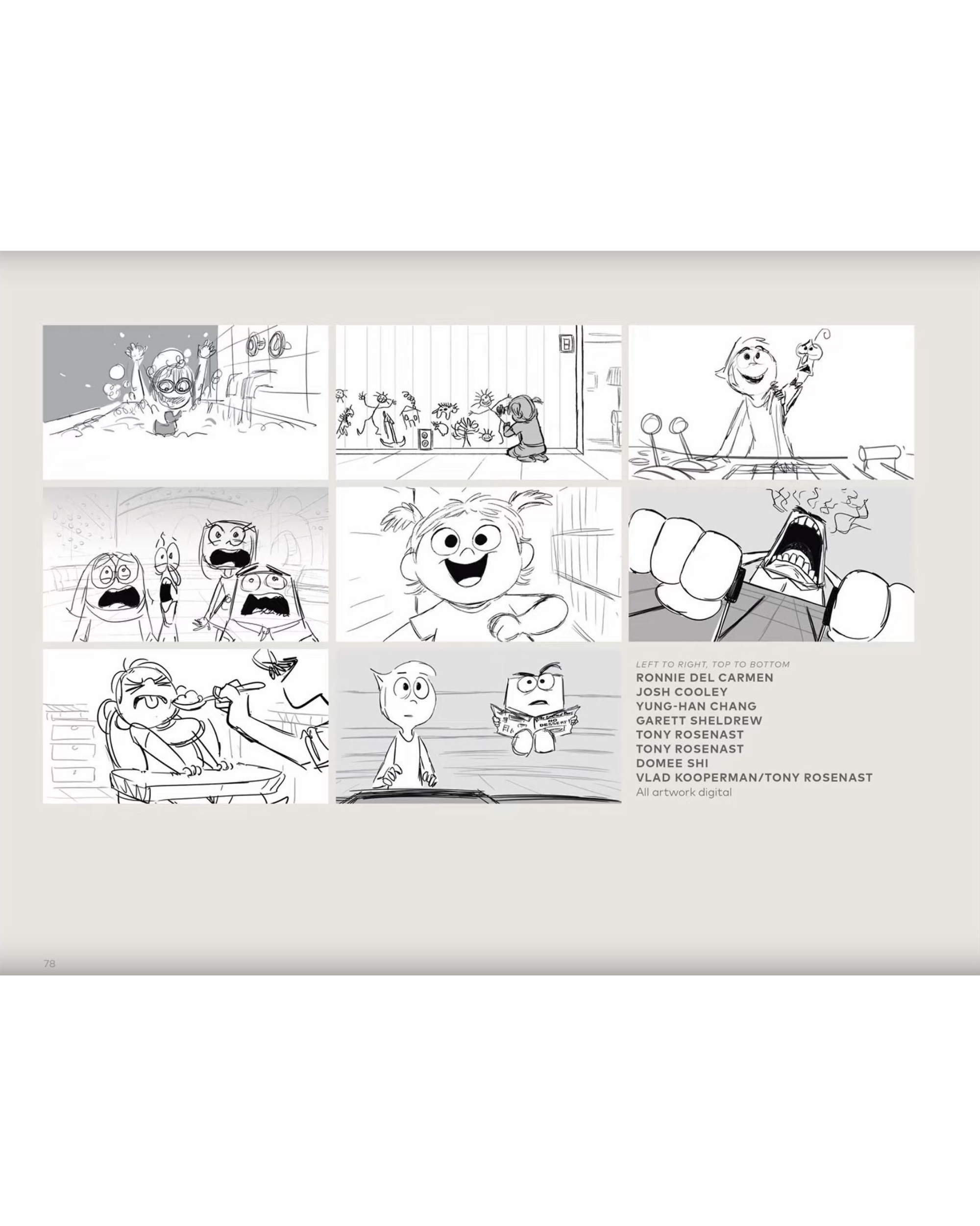 The Art of Inside Out - Yuka Monsters