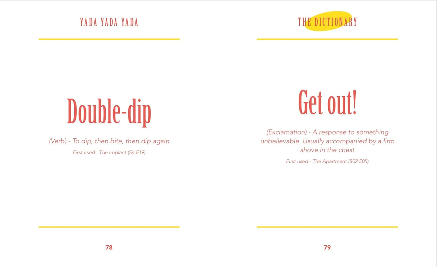 טלוויזיה | Yada Yada Yada: The Little Guide to Seinfeld