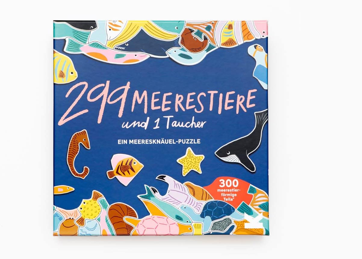 פאזל: 299 דגים (וצוללן)