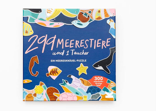 פאזל: 299 דגים (וצוללן)
