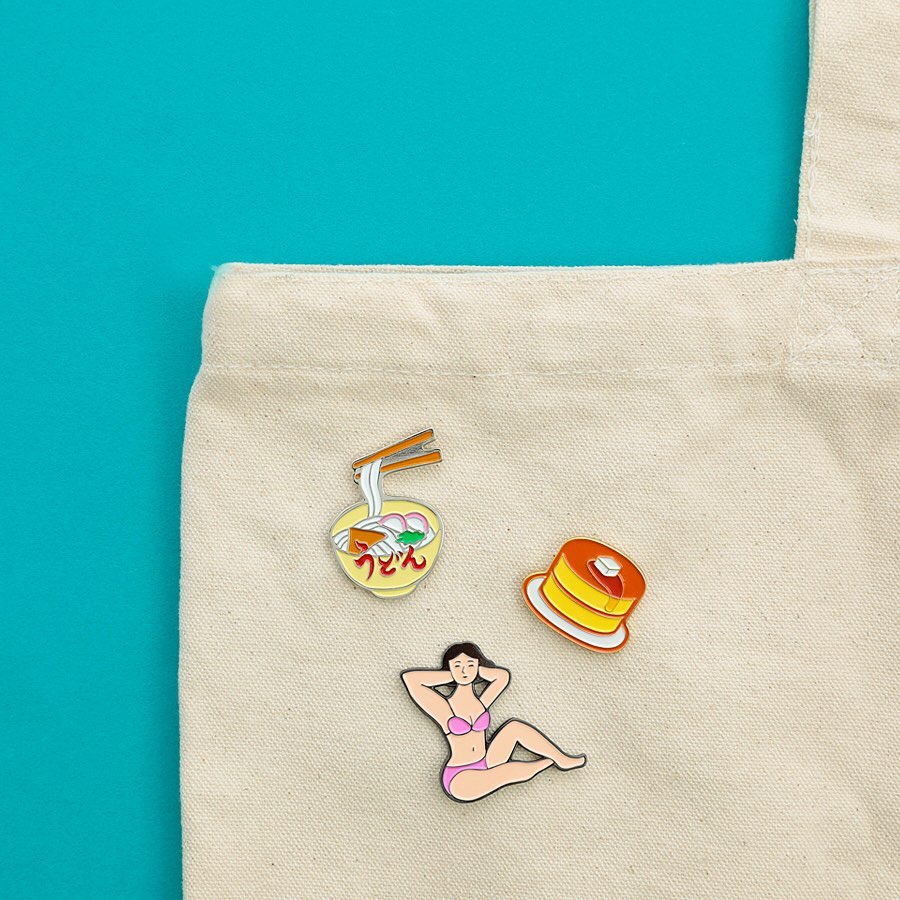 Pin Badge - Pancake - Yuka Monsters