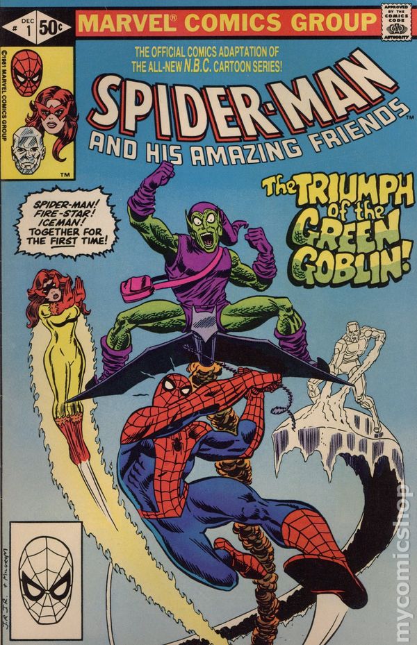 Spider-Man And His Amazing Friends #1: | יד שניה - 1981 - Yuka Monsters