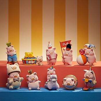 Lulu The Piggy Celebration Blind Box Plastic Toys - Yuka Monsters