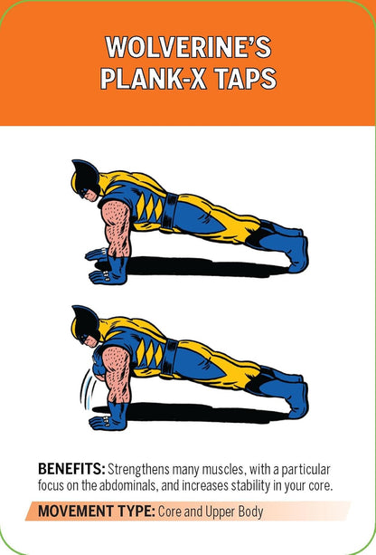 קלפים | Marvel Fitness Deck