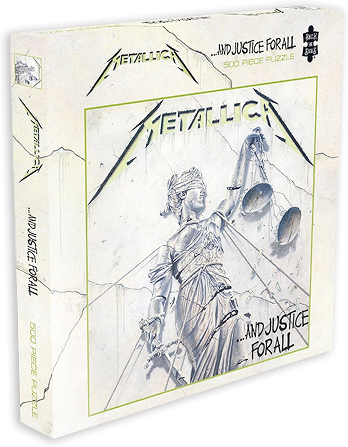 Metallica And Justice for All 500 Piece Jigsaw Puzzle - Yuka Monsters