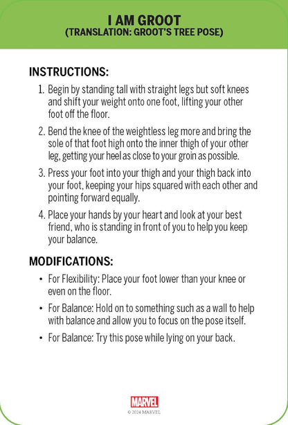 קלפים | Marvel Fitness Deck