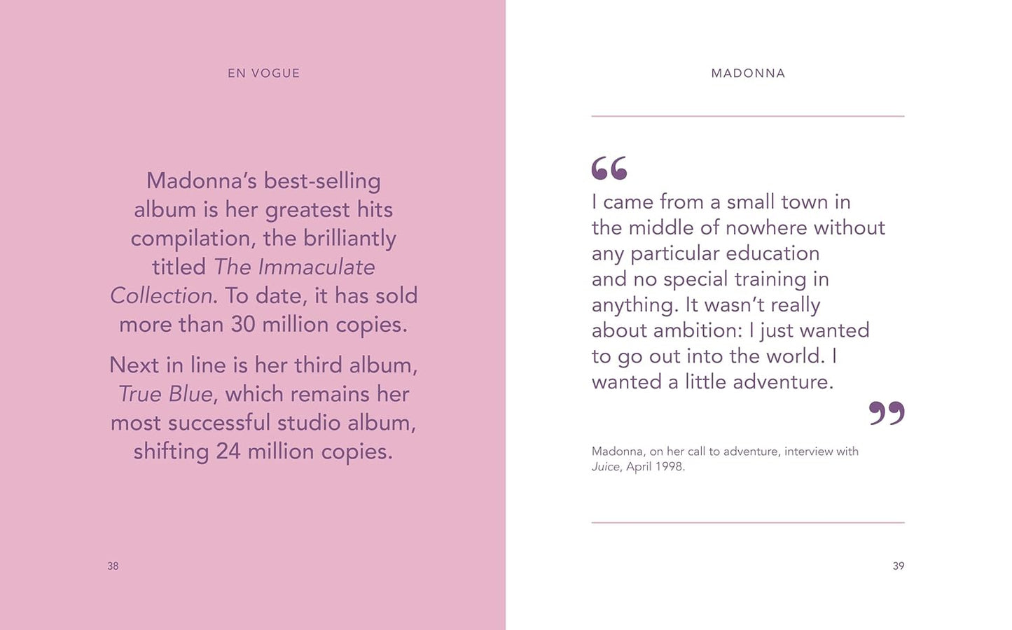 מוזיקה | The Little Guide to Madonna