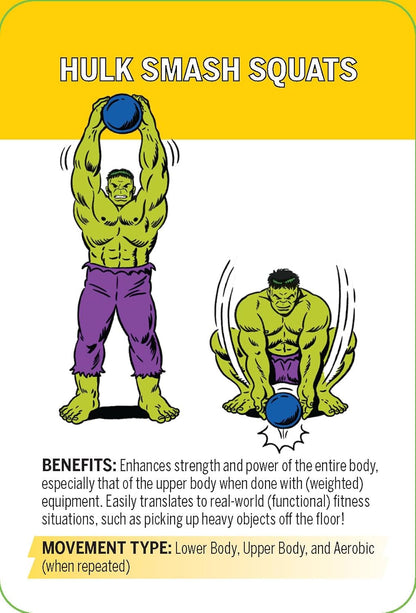 קלפים | Marvel Fitness Deck