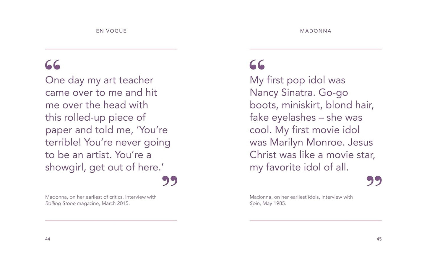 מוזיקה | The Little Guide to Madonna