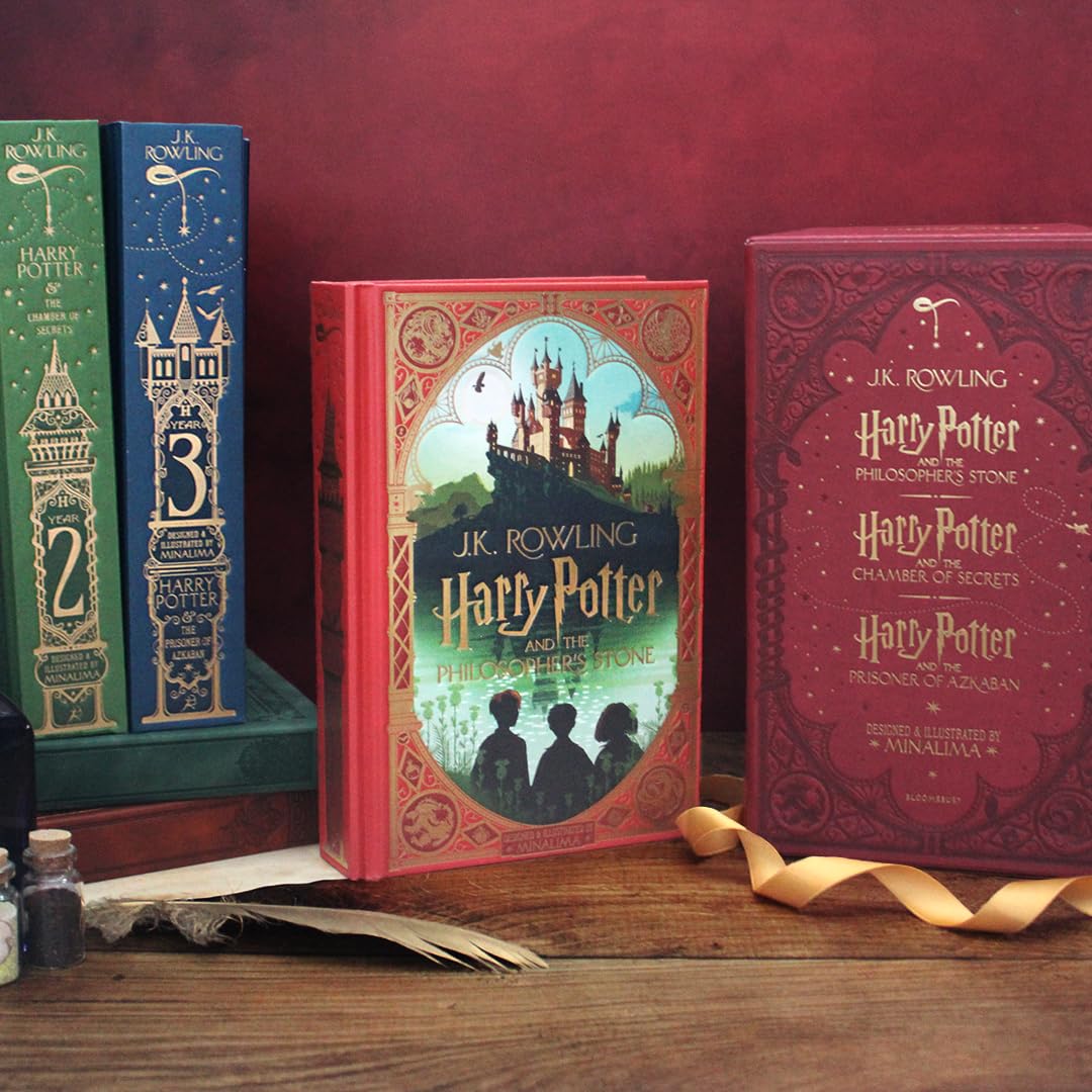 פנטזיה | Harry Potter 1-3 Box Set: MinaLima Edition