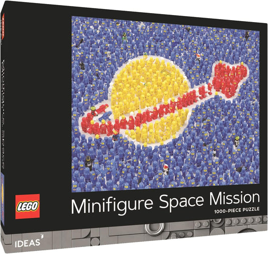 פאזל 1000 חלקים | Minifigures Space Mission LEGO