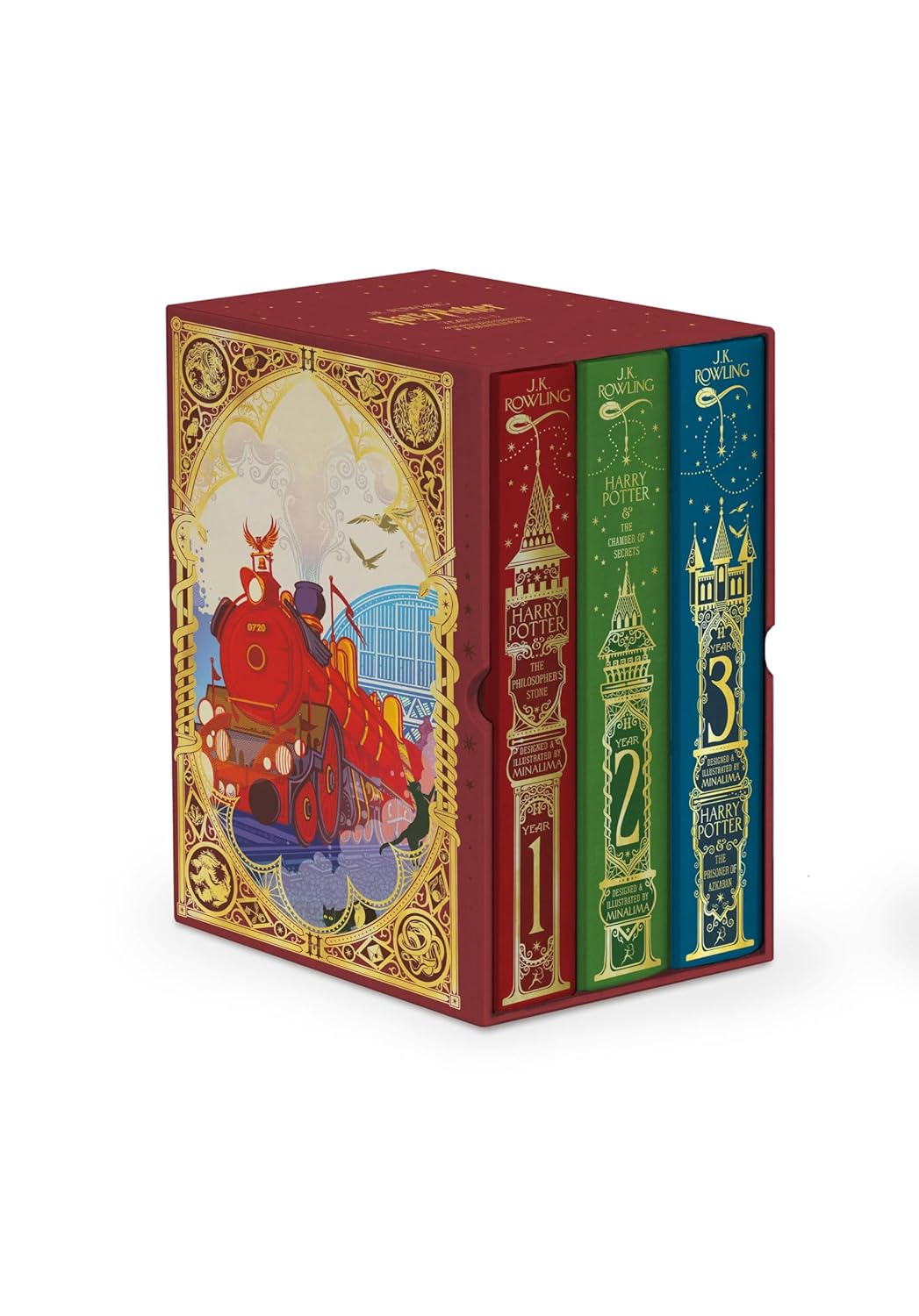 Harry Potter 1-3 Box Set: MinaLima Edition | פנטזיה - Yuka Monsters