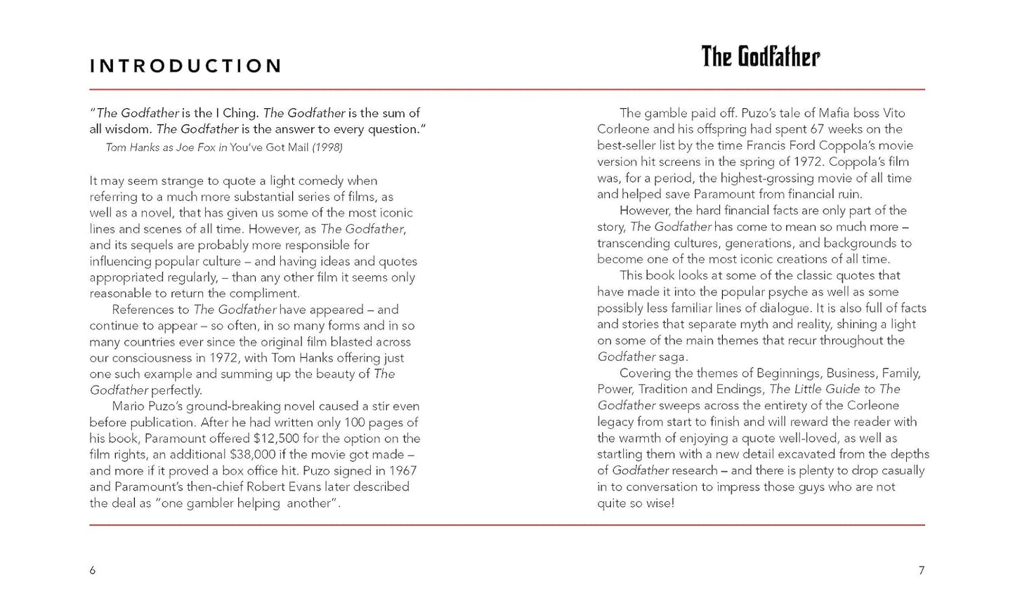 ספר כיס | The Little Guide to The Godfather