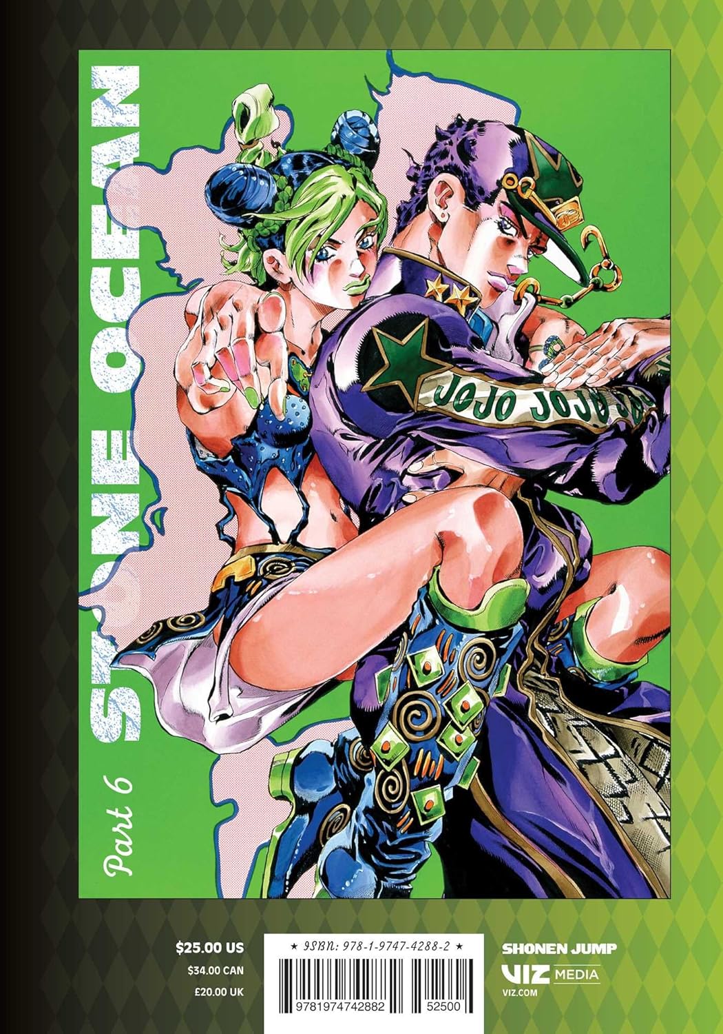 JoJo's Bizarre Adventure: Part 6-Stone Ocean Vol. 2 - Yuka Monsters