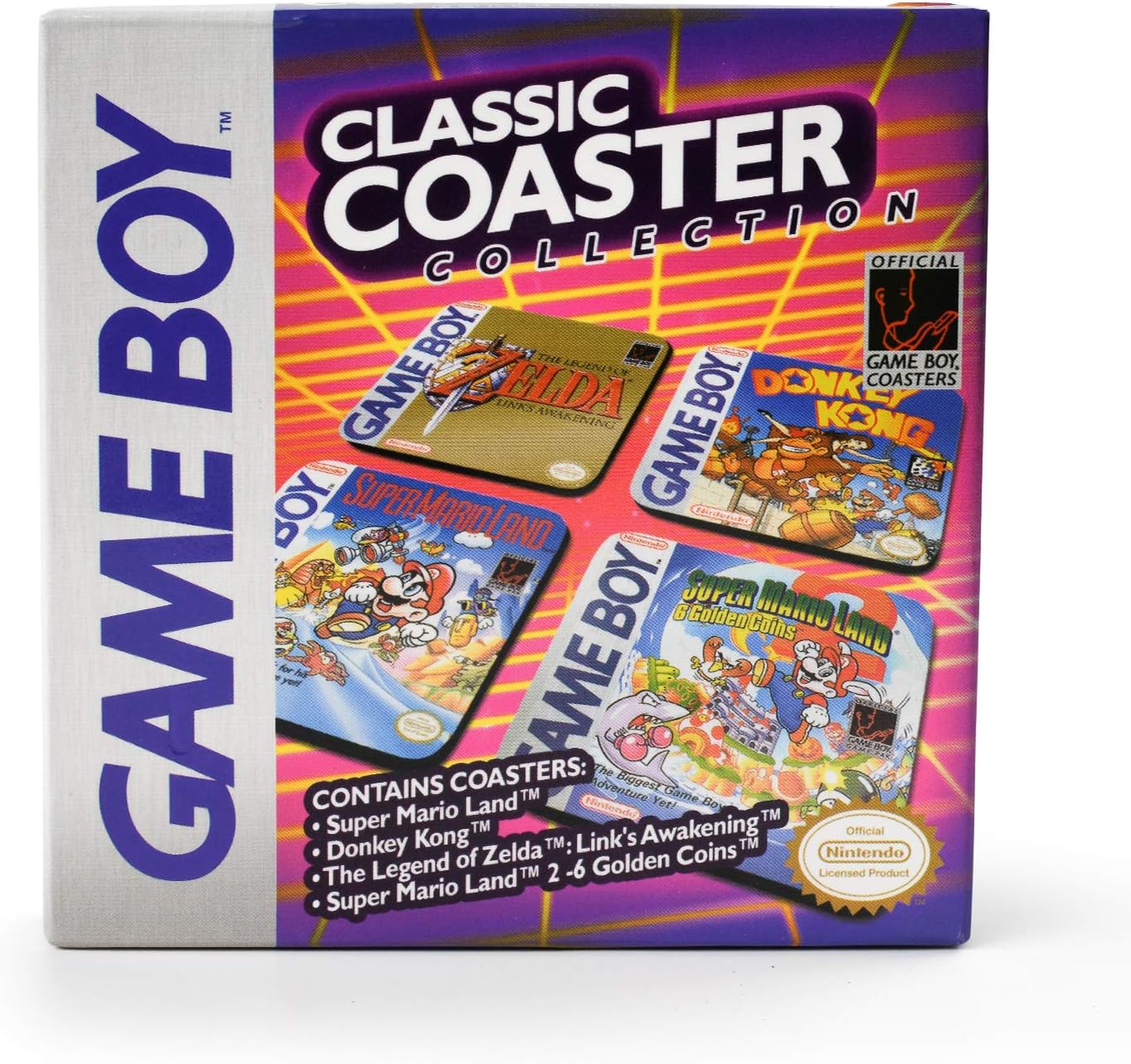 Game Boy Classic Coasters (4 pcs) - Yuka Monsters