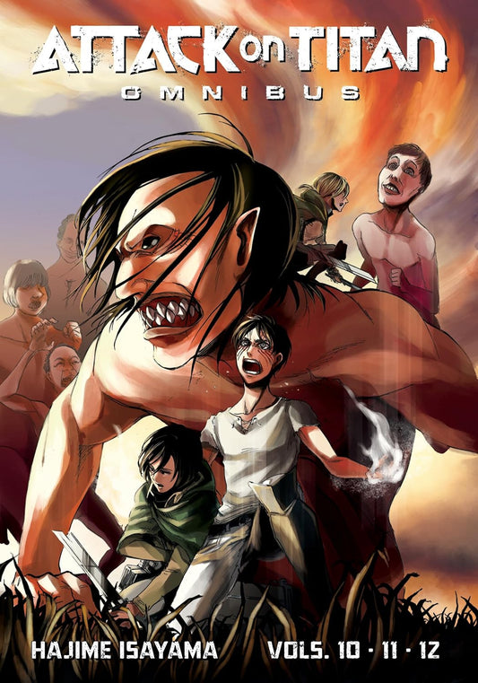 מנגה | Attack on Titan Omnibus: Volume 4 (Vol. 10-12)