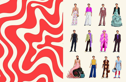 ספר משחקים | Dress Up Harry : A Harry Styles Paper Doll