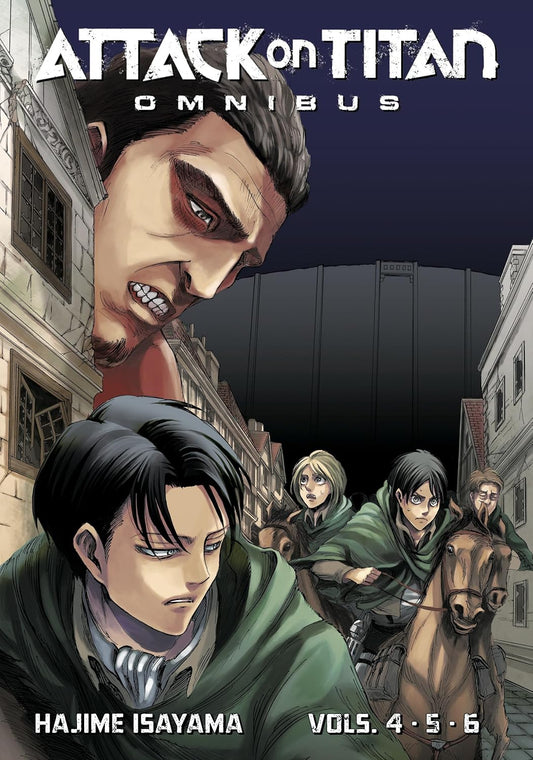 מנגה | Attack on Titan Omnibus: Volume 2 (Vol. 4-6)