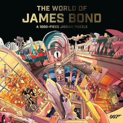 פאזל 1000 חלקים - The World of James Bond