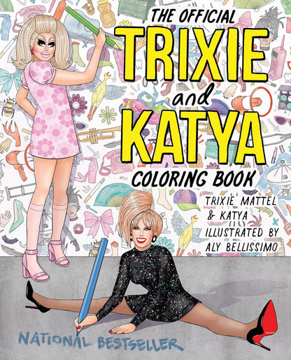 Official Trixie & Katya Coloring Book