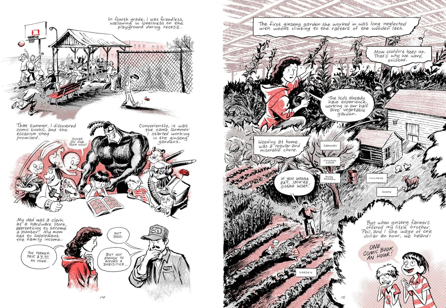 נובלה גרפית | Ginseng Roots