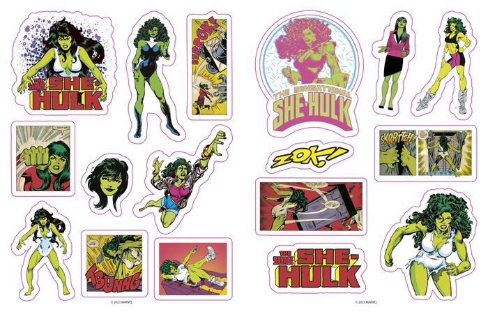 Marvel Sticker Anthology