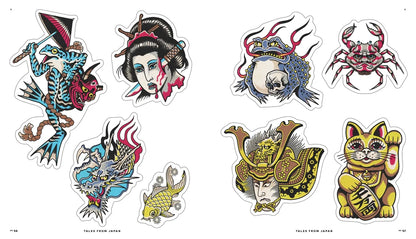 ספר מדבקות | The Tattoo Sticker Book