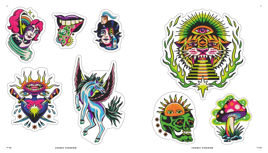 ספר מדבקות | The Tattoo Sticker Book