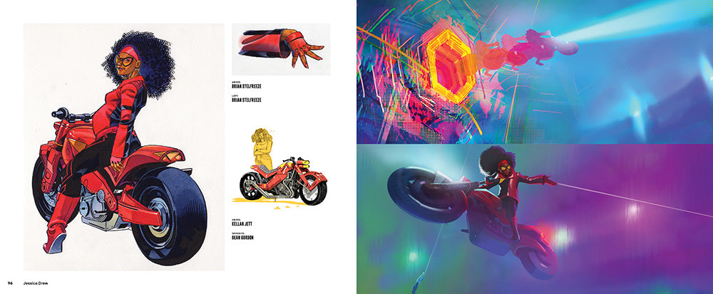 Spider-Man: Across the Spider-Verse: The Art of the Movie - Yuka Monsters
