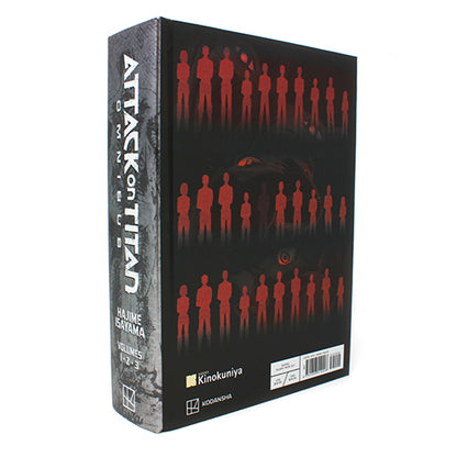 מנגה | Attack on Titan Omnibus: Volume 1 (Vol. 1-3)