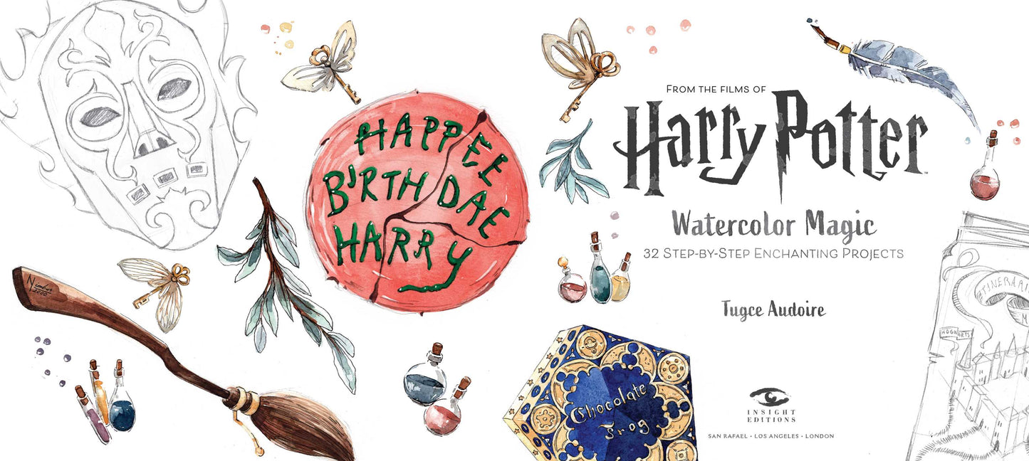 Harry Potter Watercolor Magic