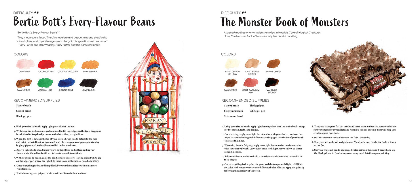 Harry Potter Watercolor Magic