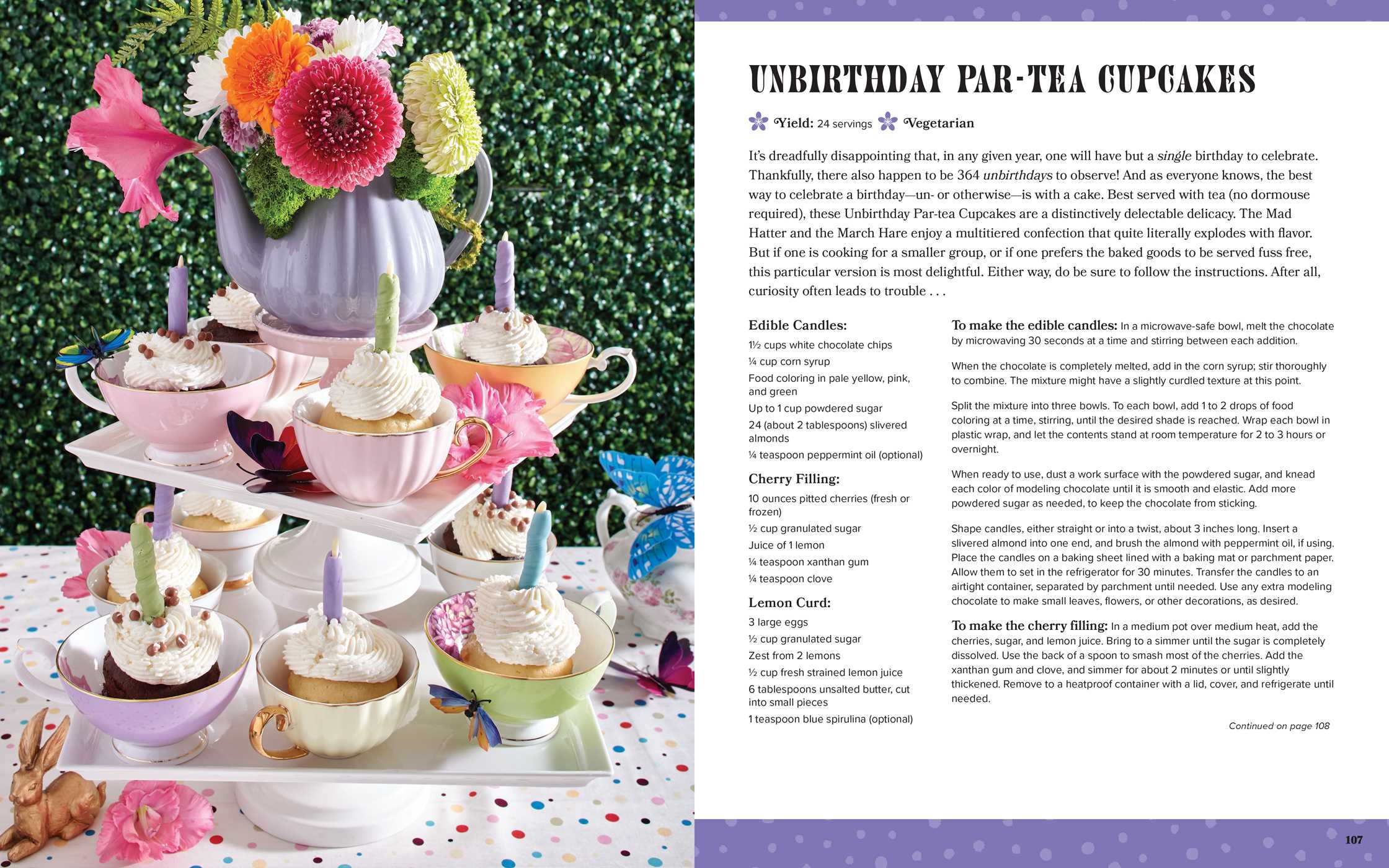 Alice in Wonderland: The Official Cookbook - Yuka Monsters